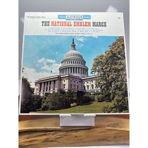 The National Emblem March - The Grenadiers‎ Band & Harry Smith vinyl record EUC - Picture 1 of 3